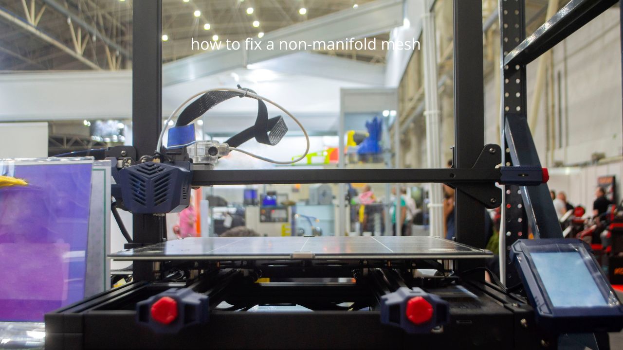 how to fix a non-manifold mesh